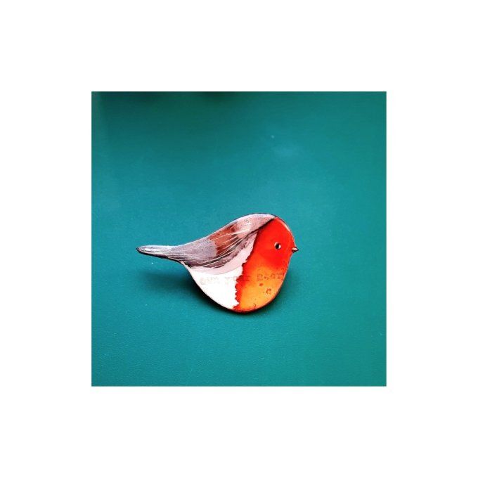 Broche Robin 