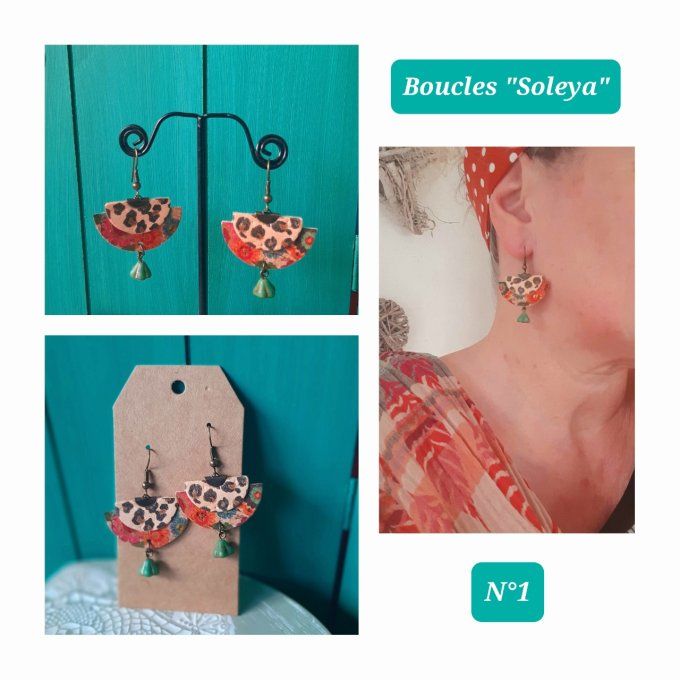 Boucles d'oreilles "Soleya"