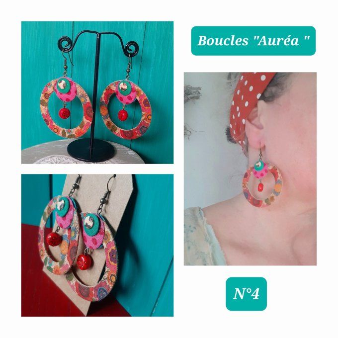 Boucles d'oreilles "Auréa"