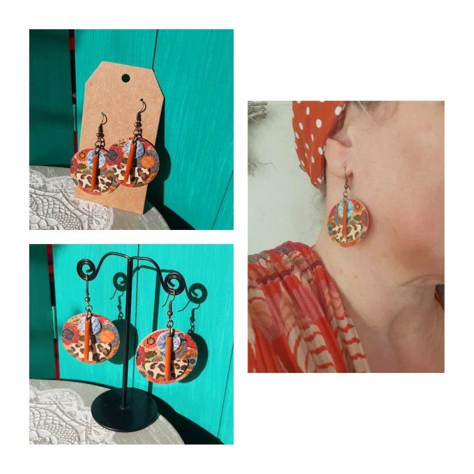 Boucles d'oreilles "Natura"