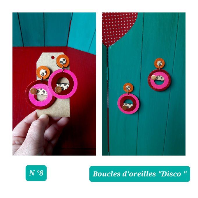 Boucles d'oreilles" Disco "
