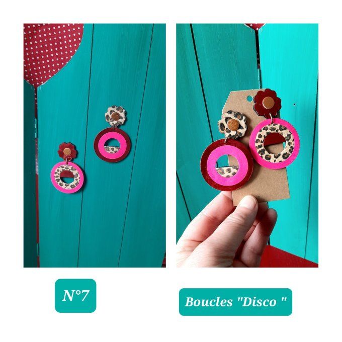 Boucles d'oreilles" Disco "