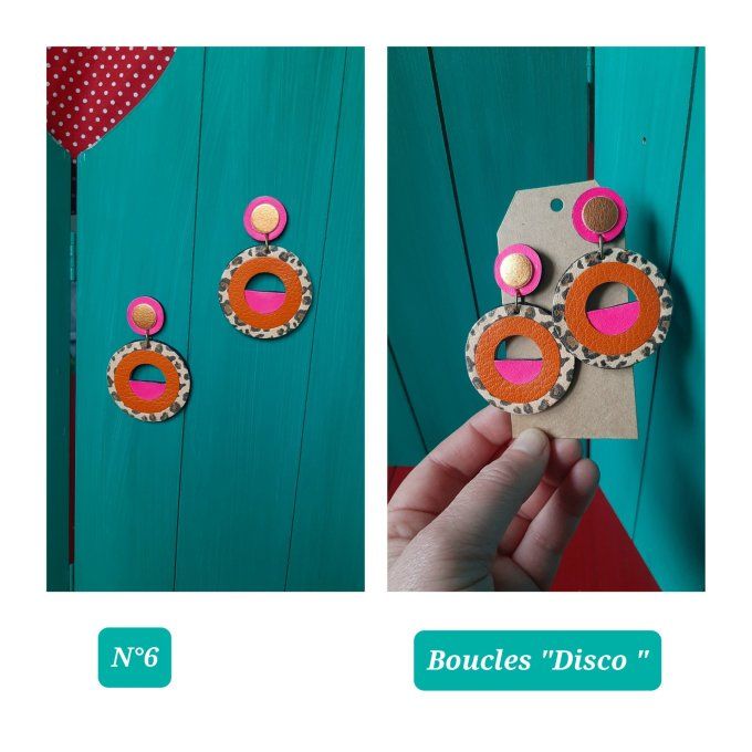 Boucles d'oreilles" Disco "