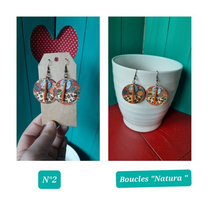 Boucles d'oreilles "Natura"
