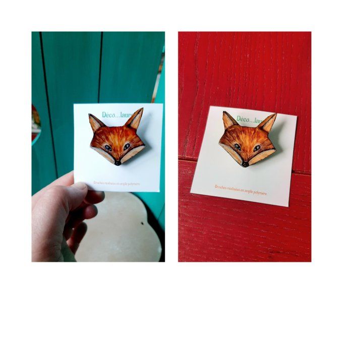 Broche Renard