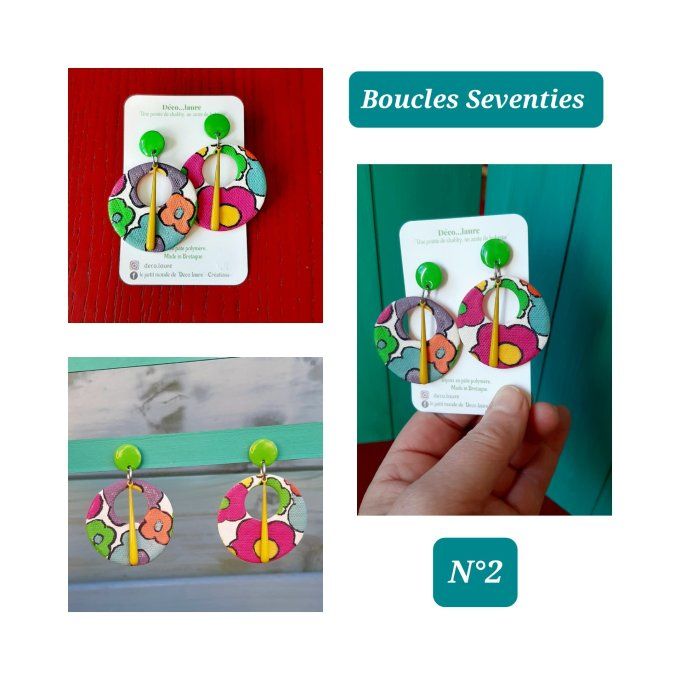 Boucles Seventies (3 modèles)